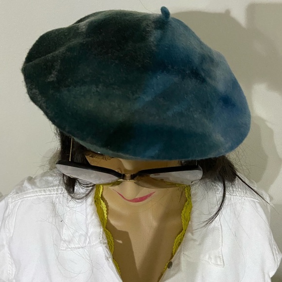 Vintage Via Roma Wool Beret - Picture 6 of 7